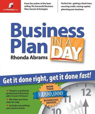 Business Plan in A Day