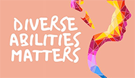 Logo for Diverse Abilities Matters podcast