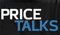 Logo for "Price Talks" podcast 