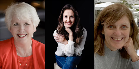 Headshots of Lynn Duncan, Megan Williams, and Margaret MacKinnon-Cash