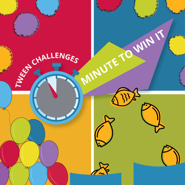 Tween challenges: minute to win it! | Saturday, January 27, 2024 at 2: ...