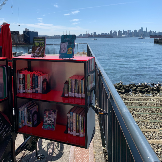 Book Bike at the Shipyards