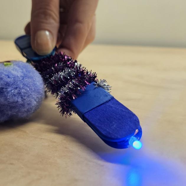 a light-up wand