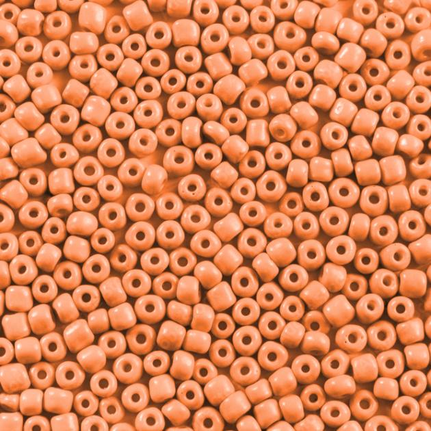Beading An image of orange beads