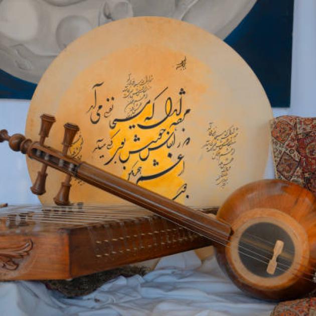 Music and talk Persian music intruments