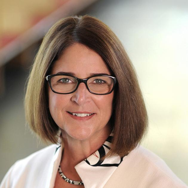 Seniors gathering Mayor Linda Buchanan Headshot portrait of Mayor Linda Buchanan - a woman wearing glasses and business attire