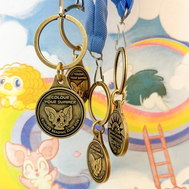 SRc medals against illustrations