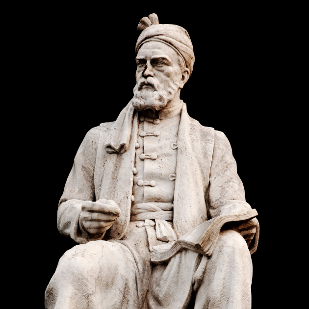 Statue of Ferdowsi, author of Shahnameh